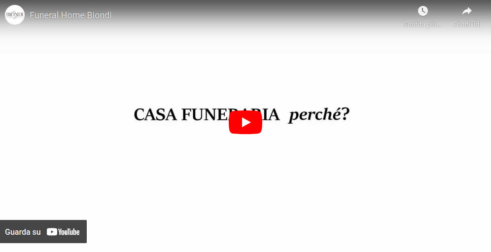 Video della casa funeraria Ancona